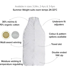 Woolbabe Summer Sleeping Bag