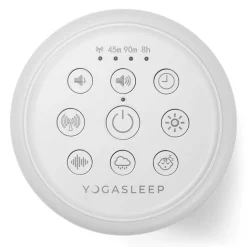 Yogasleep Duet White Noise Machine with Night Light and Wireless Speaker
