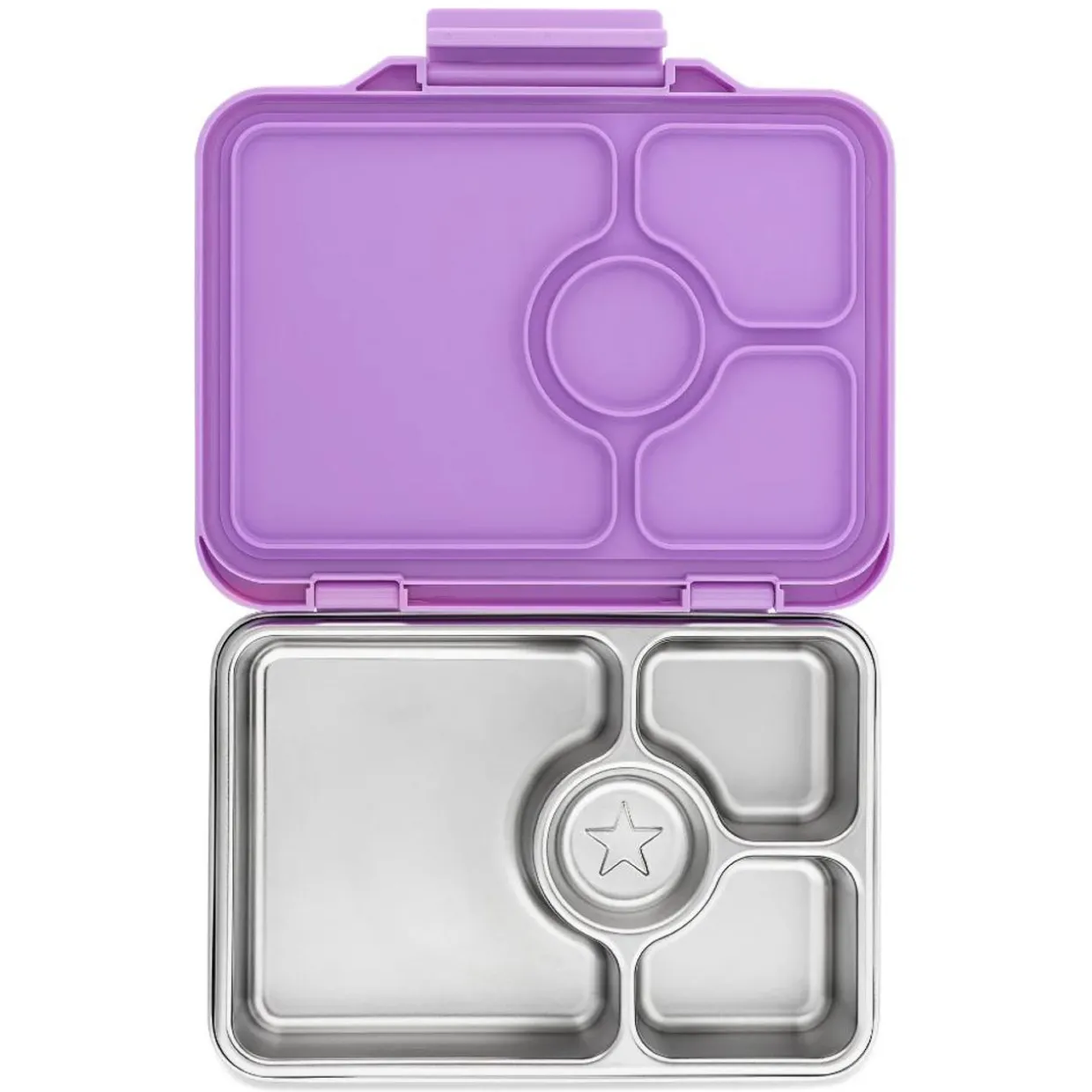 Yumbox Pret Stainless Steel 4 Compartment Bento Lunchbox