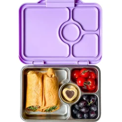 Yumbox Pret Stainless Steel 4 Compartment Bento Lunchbox